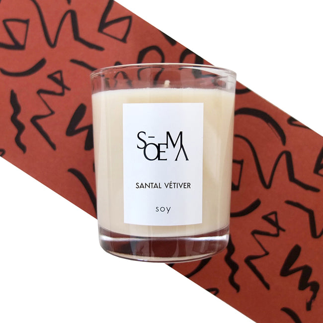Santal Vetiver Scented Candle